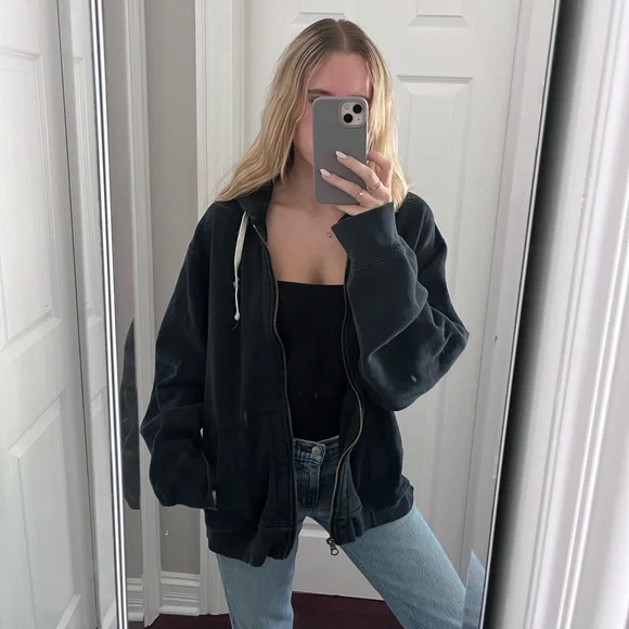 Polo Ralph Lauren Black Zip-Up Jacket Hoodie XL - Picture 10 of 10